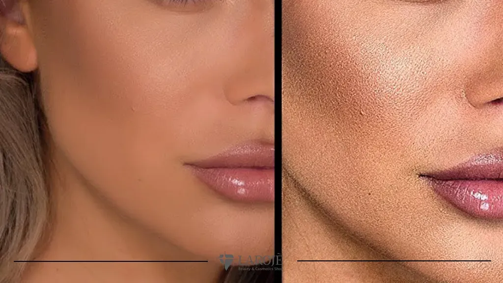 مقایسه زدن کرم پودر روی صورت | اشتباه رایج در استفاده از کرم پودر