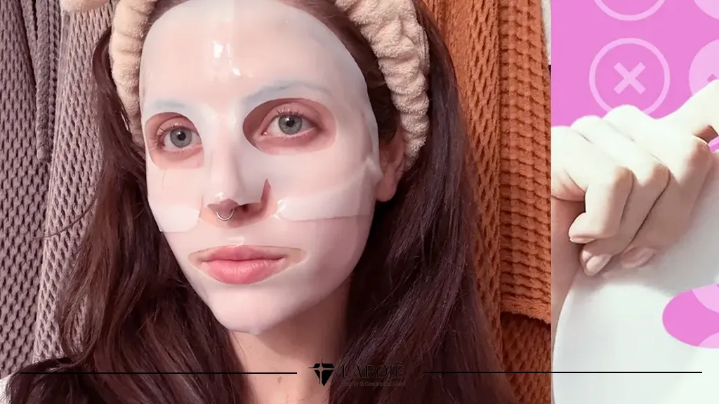 راهنمای خرید ماسک صورت-زنی با ماسک روی صورت