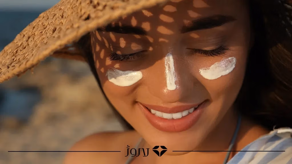 ضدآفتاب برای دور چشم
