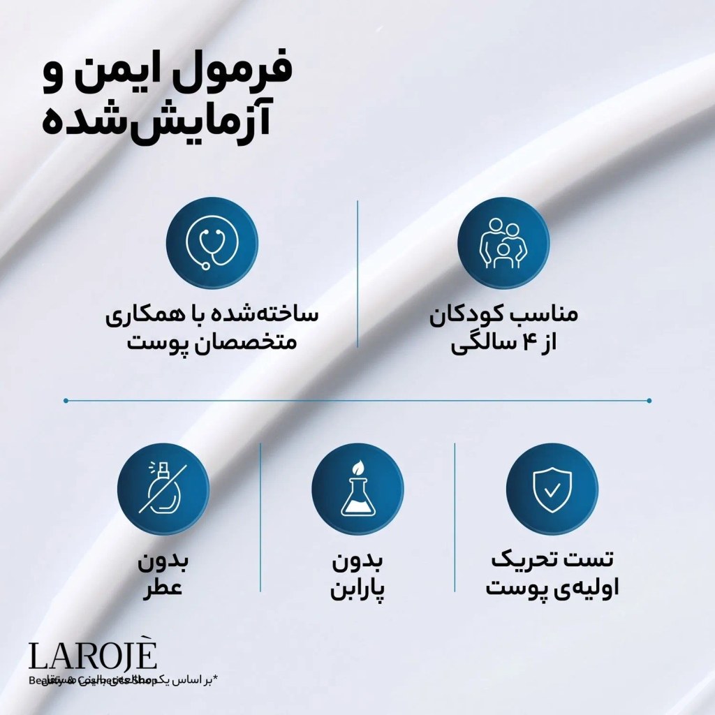 فرمول ایمن کرم Intensive آنوا: بدون عطر، بدون پارابن و تست تحریک پوست
