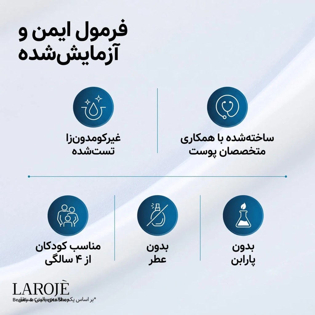 فرمول ایمن واتر ژل کرمی آنوا: بدون عطر، بدون پارابن و غیرکومدون‌زا
