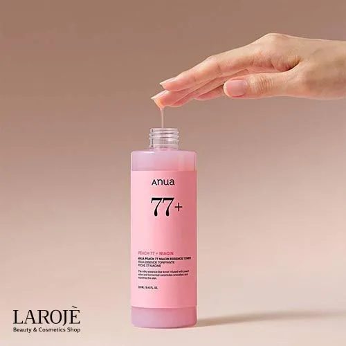 تونر اسنس هلو و نیاسینامید آنوا Anua - تصویر ۴