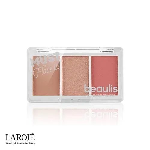پلت برنزر، هایلایتر و رژگونه مینی بیولیس Beaulis