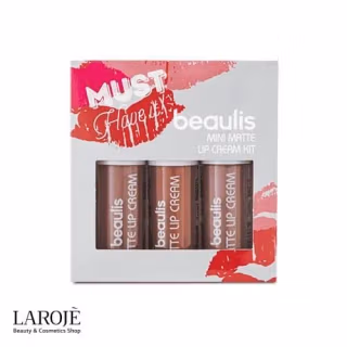 ست رژ لب مینی و مات بیولیس Beaulis مدل 242 - تصویر ۱