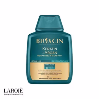 شامپو ضد ریزش و ترمیم کننده بیوکسین Bioxcin مدل Keratin & Argan