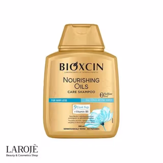 شامپو ضد ریزش مخصوص موی خشک و آسیب دیده بیوکسین Bioxcin مدل Nourishing Oils