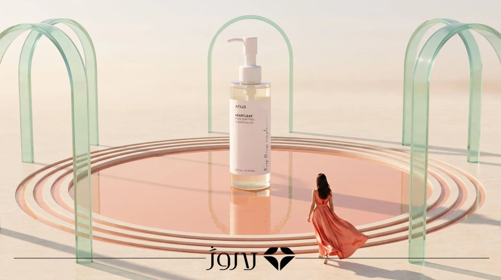 بطری روغن پاککننده آنوا برای مرحله اول دابل کلنزینگ بطری روغن پاککننده آنوا برای مرحله اول دابل کلنزینگ