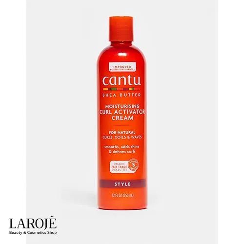 کرم فعال کننده (اکتیویتور) موی فر کنتو Cantu حاوی شی باتر - تصویر ۲