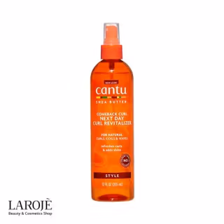 اسپری احیا کننده موی فر کنتو Cantu حاوی شی باتر