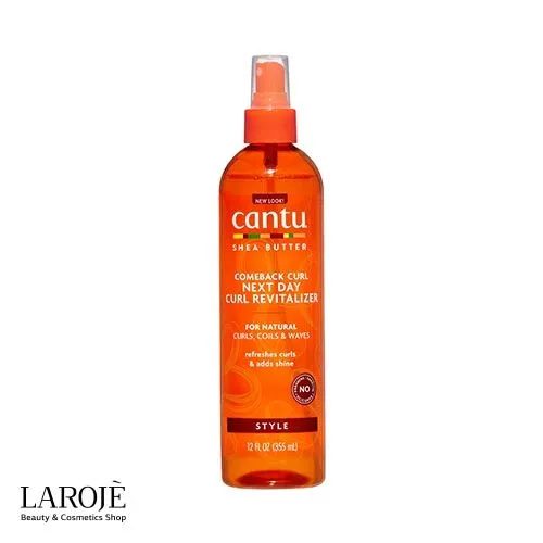 اسپری احیا کننده موی فر کنتو Cantu حاوی شی باتر