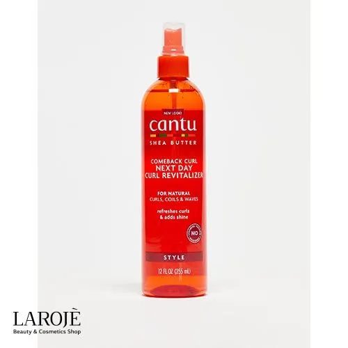 اسپری احیا کننده موی فر کنتو Cantu حاوی شی باتر - تصویر ۲