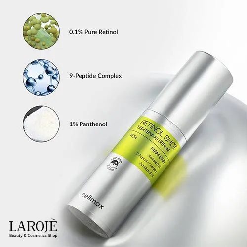 سرم ضدچروک رتینول شات سلیمکس Celimax - تصویر ۴