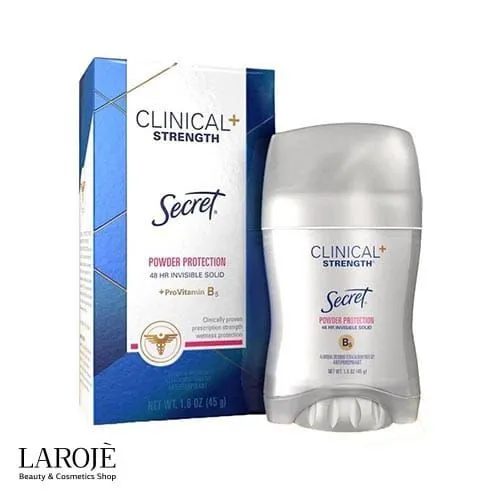 دئودرانت استیکی ضد تعریق کلینیکال سکرت Clinical Secret - تصویر ۱