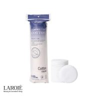 پد آرایش پاک کن 100 عددی کازمتیک کاتن Cosmetic Cotton - تصویر ۱