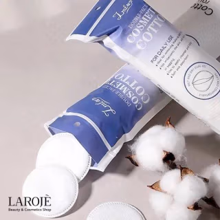 پد آرایش پاک کن 100 عددی کازمتیک کاتن Cosmetic Cotton - تصویر ۲
