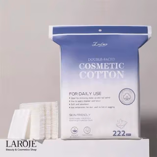 پد آرایش پاک کن 222 عددی کازمتیک کاتن Cosmetic Cotton - تصویر ۲