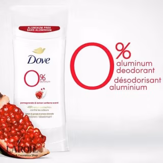 دئودرانت استیکی ضد تعریق داو Dove با رایحه انار و لیمو - تصویر ۲