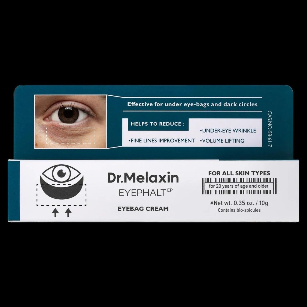 جعبه‌ی کرم دور چشم ضد پف و تیرگی دکتر ملاکسین مدل Eyephalt
