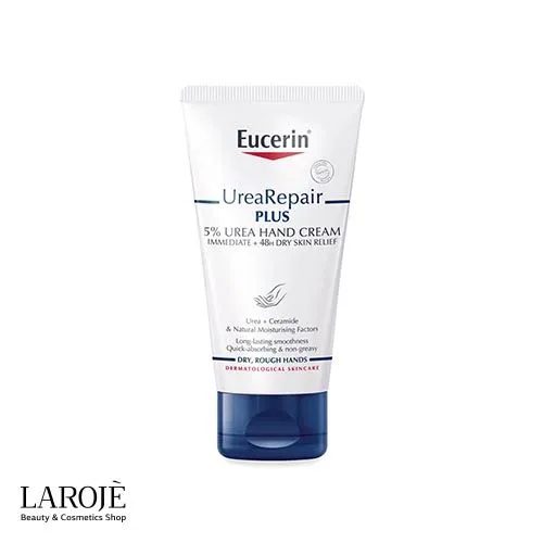 کرم دست ترمیم کننده اوره 5% اوسرین Eucerin - تصویر ۱ کرم دست ترمیم کننده اوره 5% اوسرین Eucerin - تصویر ۱