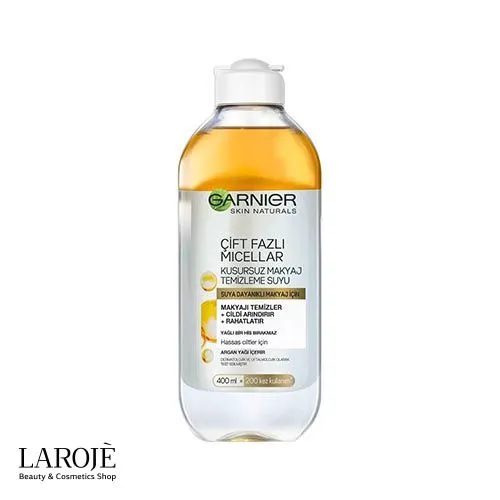میسلار واتر دوفاز حاوی روغن آرگان گارنیر Garnier