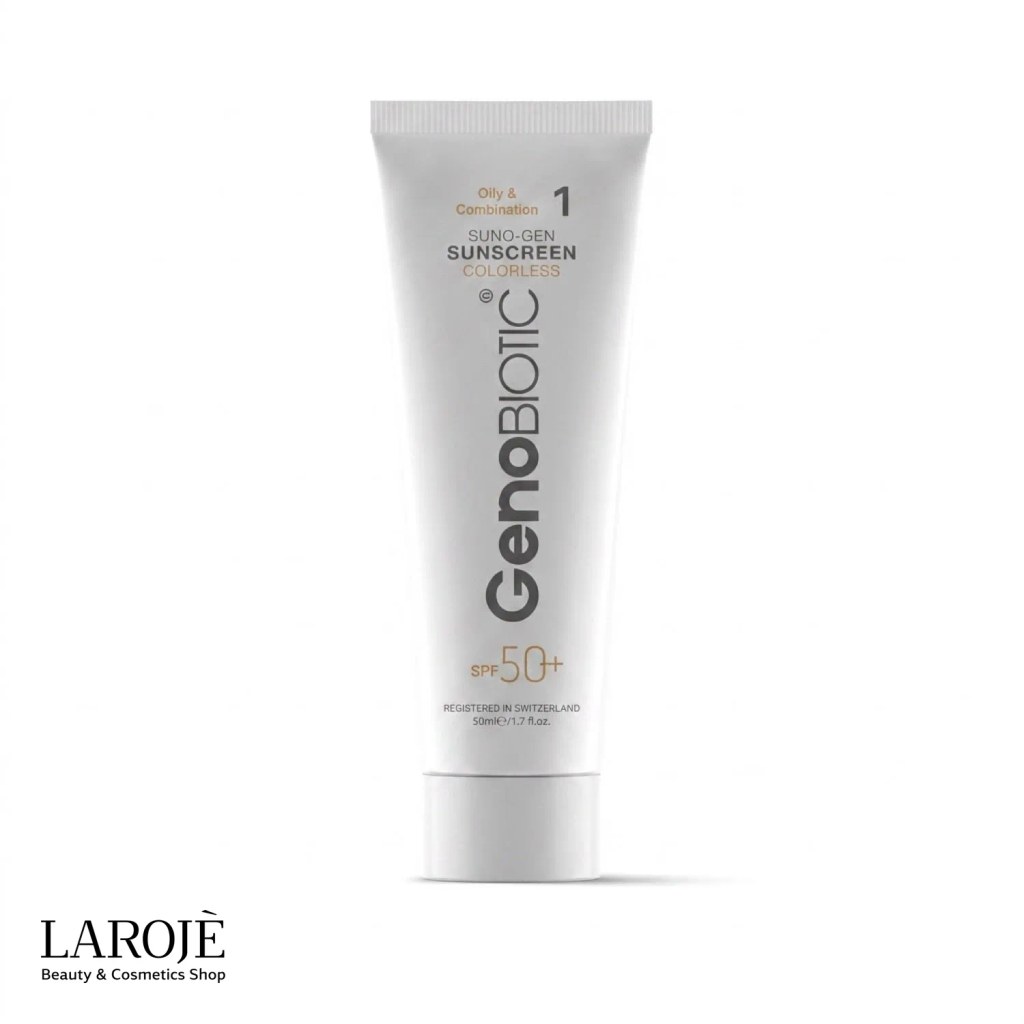 ضد آفتاب بی رنگ (پوست‌ چرب و مختلط) ژنوبایوتیک Genobiotic