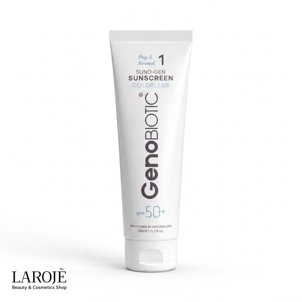 ضد آفتاب بی رنگ (پوست‌ خشک و معمولی) ژنوبایوتیک Genobiotic
