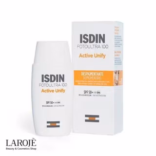 ضد آفتاب و ضد لک بی رنگ اکتیو یونیفای ایزدین Isdin