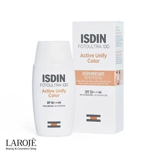 ضد آفتاب و ضد لک رنگی اکتیو یونیفای ایزدین Isdin