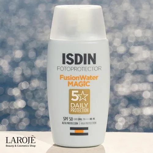 ضد آفتاب فیوژن واتر بیرنگ ایزدین Isdin مدل Magic - تصویر ۲
