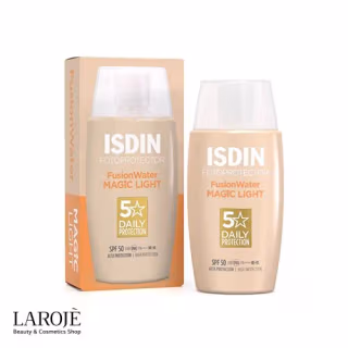 ضد آفتاب فیوژن واتر رنگی ایزدین Isdin مدل Magic - تصویر ۳