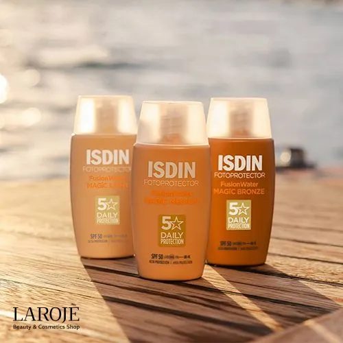 ضد آفتاب فیوژن واتر رنگی ایزدین Isdin مدل Magic - تصویر ۲ ضد آفتاب فیوژن واتر رنگی ایزدین Isdin مدل Magic - تصویر ۲