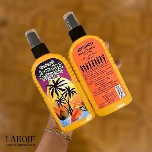 روغن برنز کننده بدن جامائیکا Jamaica حاوی عصاره هویج - تصویر ۲ روغن برنز کننده بدن جامائیکا Jamaica حاوی عصاره هویج - تصویر ۲