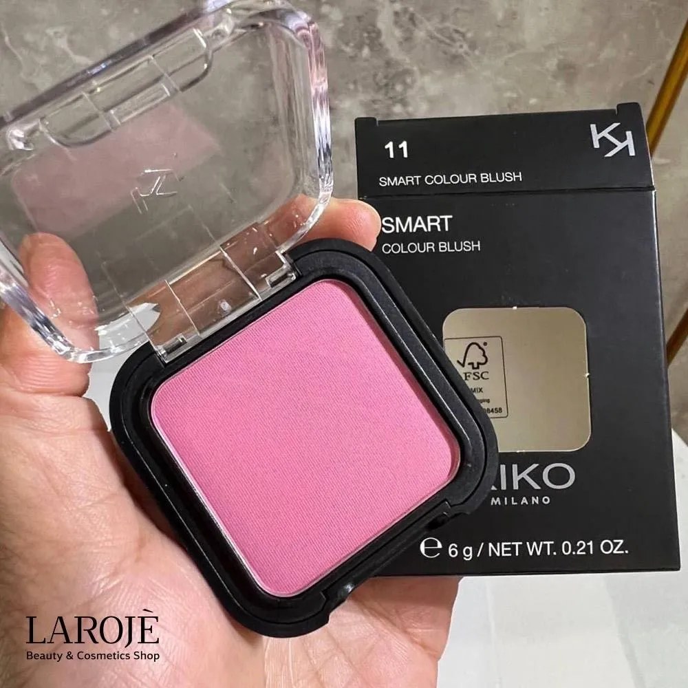 رژگونه پودری کیکو Kiko مدل Smart Colour - تصویر ۹