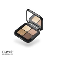 پلت سایه ۴ تایی کیکو مدل Bright Quartet رنگ 01 Warm Neutral Tones