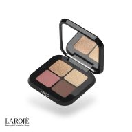 پلت سایه ۴ تایی کیکو مدل Bright Quartet رنگ 02 Rosy Mauve Variations
