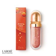 لیپ گلاس کیکو Juicy Fizz رنگ 03 Cola Crush کنار جعبه