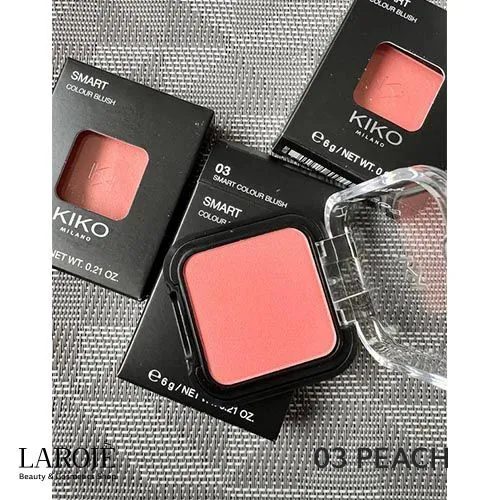 رژگونه پودری کیکو Kiko مدل Smart Colour - تصویر ۶
