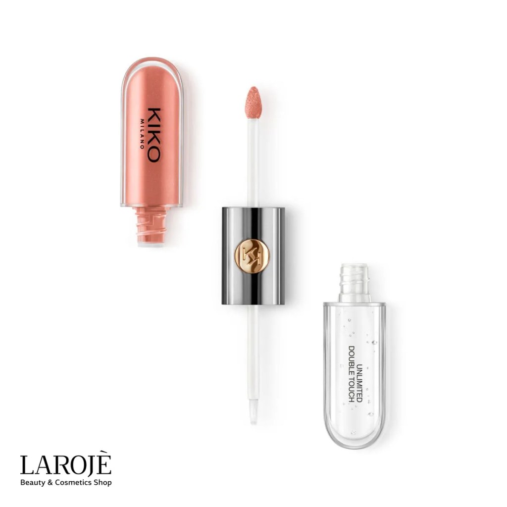 رژ لب مایع دو طرفه کیکو مدل Unlimited Double Touch رنگ 129 Burnt Tangerine
