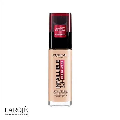 کرم پودر لورال اینفالیبل فرش ویر Fresh Wear L'oreal