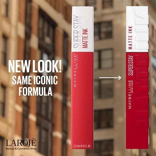 رژ لب مایع مات میبلین Maybelline مدل Superstay - تصویر ۲