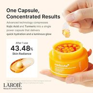 کرم کپسولی کوجیک اسید و زردچوبه مدی کیوب Medicube