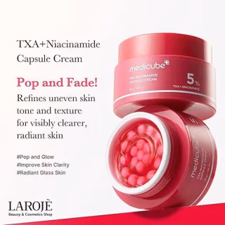 کرم کپسولی ضد لک TXA و نیاسینامید مدی کیوب Medicube - تصویر ۳