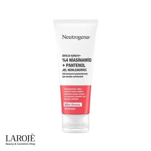ژل آبرسان ضدجوش حاوی نیاسینامید ۴٪ و پنتنول نوتروژینا Neutrogena - تصویر ۲