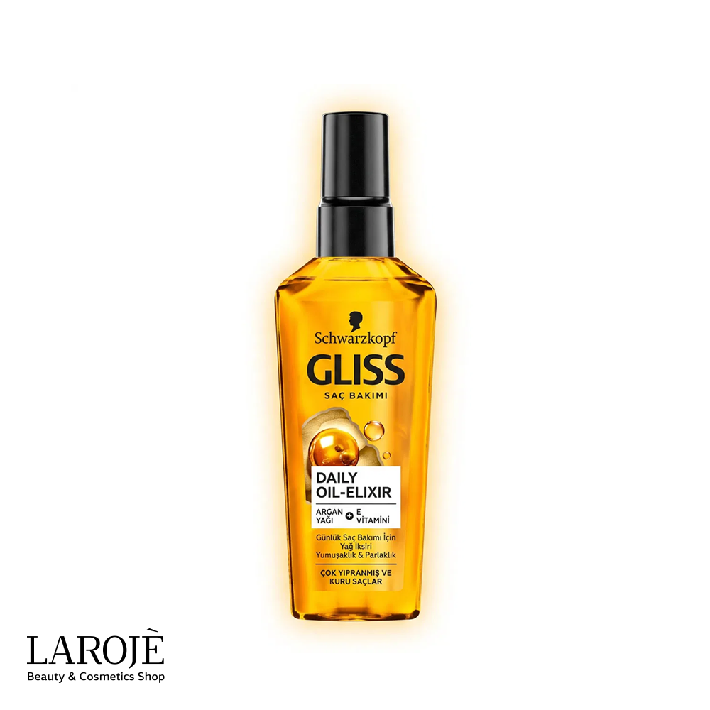 روغن موی گلیس Gliss نمای ۲