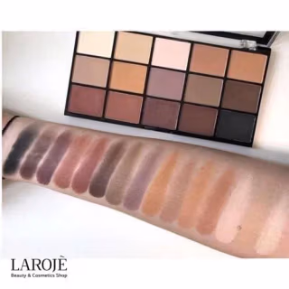 پلت سایه 15 رنگ رولوشن Revolution مدل Basic Matte - تصویر ۴