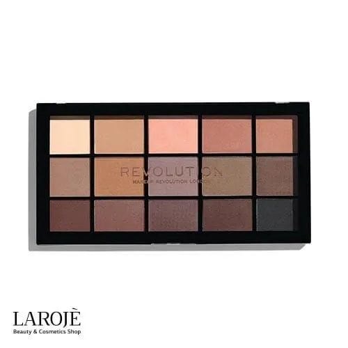 پلت سایه 15 رنگ رولوشن Revolution مدل Basic Matte پلت سایه 15 رنگ رولوشن Revolution مدل Basic Matte