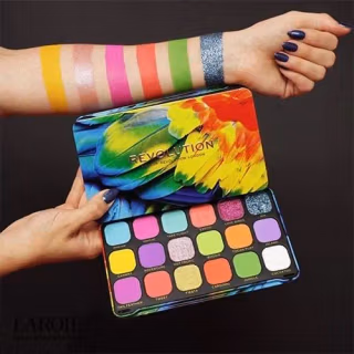 پلت سایه 18 رنگ رولوشن Revolution مدل Birds of Paradise - تصویر ۳