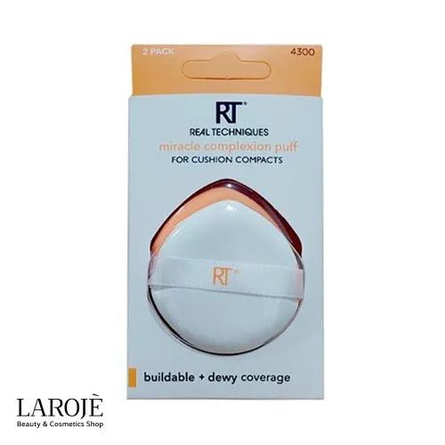 پاف دوتایی ریل تکنیک Real Techniques (مخصوص محصولات پودری) - تصویر ۳ پاف دوتایی ریل تکنیک Real Techniques (مخصوص محصولات پودری) - تصویر ۳
