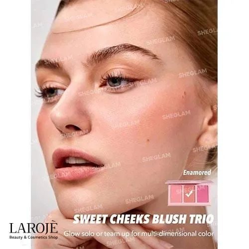 پالت رژگونه شیگلم Sheglam مدل Enamored - تصویر ۳