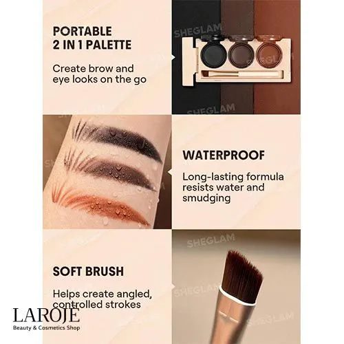 کیت ژل ابرو و خط چشم شیگلم Sheglam - تصویر ۶ کیت ژل ابرو و خط چشم شیگلم Sheglam - تصویر ۶